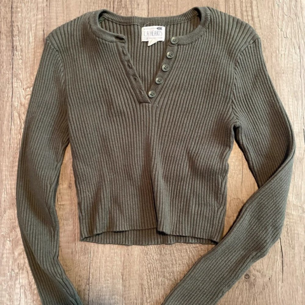 Cropped long sleeve